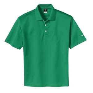 Nike Golf Green Dri-Fit Polo Shirt Men's Size L  Performance Top